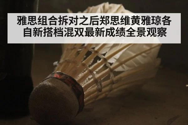 雅思组合拆对之后郑思维黄雅琼各自新搭档混双最新成绩全景观察